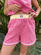 Short Mina Fuchsia
