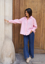 Camisa Cristina Rosa