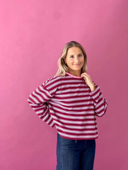 T-Shirt Pipa Burgundy