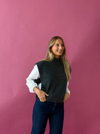 Chaleco Julieta Gris