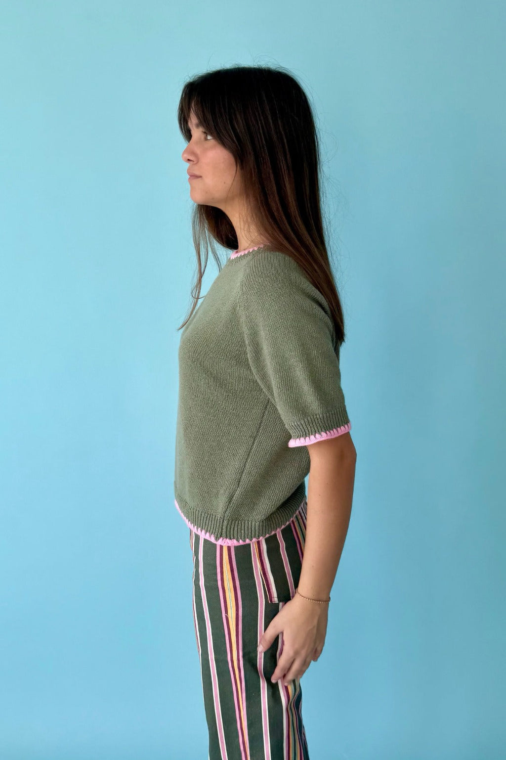 Camiseta Joana Kaki