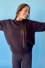 Jersey de punto marrón Alex