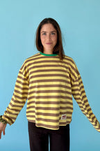 Camiseta Núria Amarilla Y Marrón