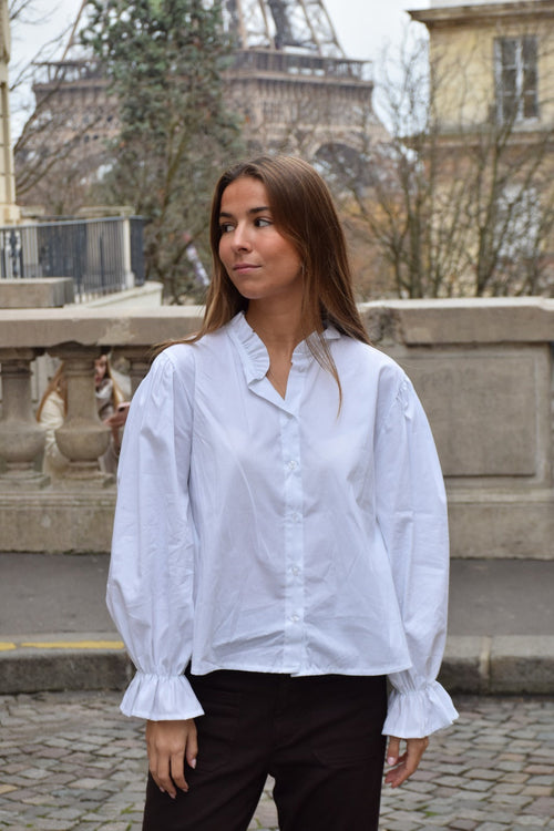 White Bella Blouse