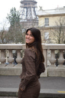 Chemise Chía Alia Marron