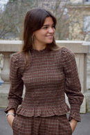 Chemise Chía Alia Marron