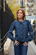Camisa Diana Azul Marino
