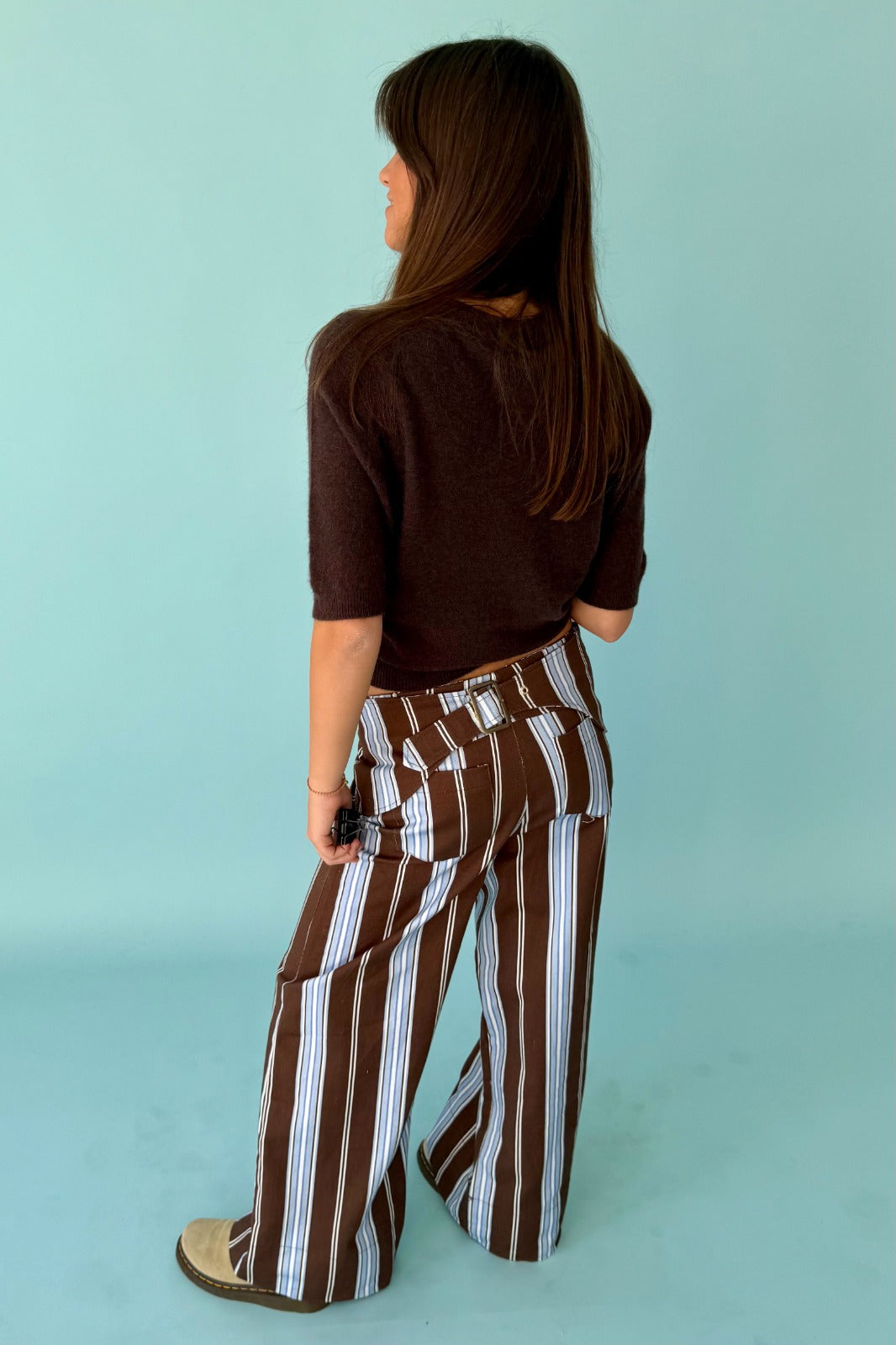 Jean Tere Azul Y Brown