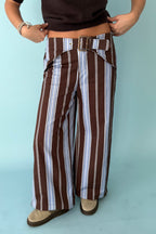 Jean Tere Azul Y Brown