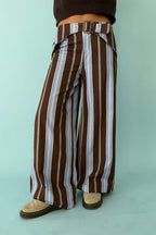 Jean Tere Azul Y Brown