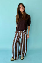 Jean Tere Azul Y Brown
