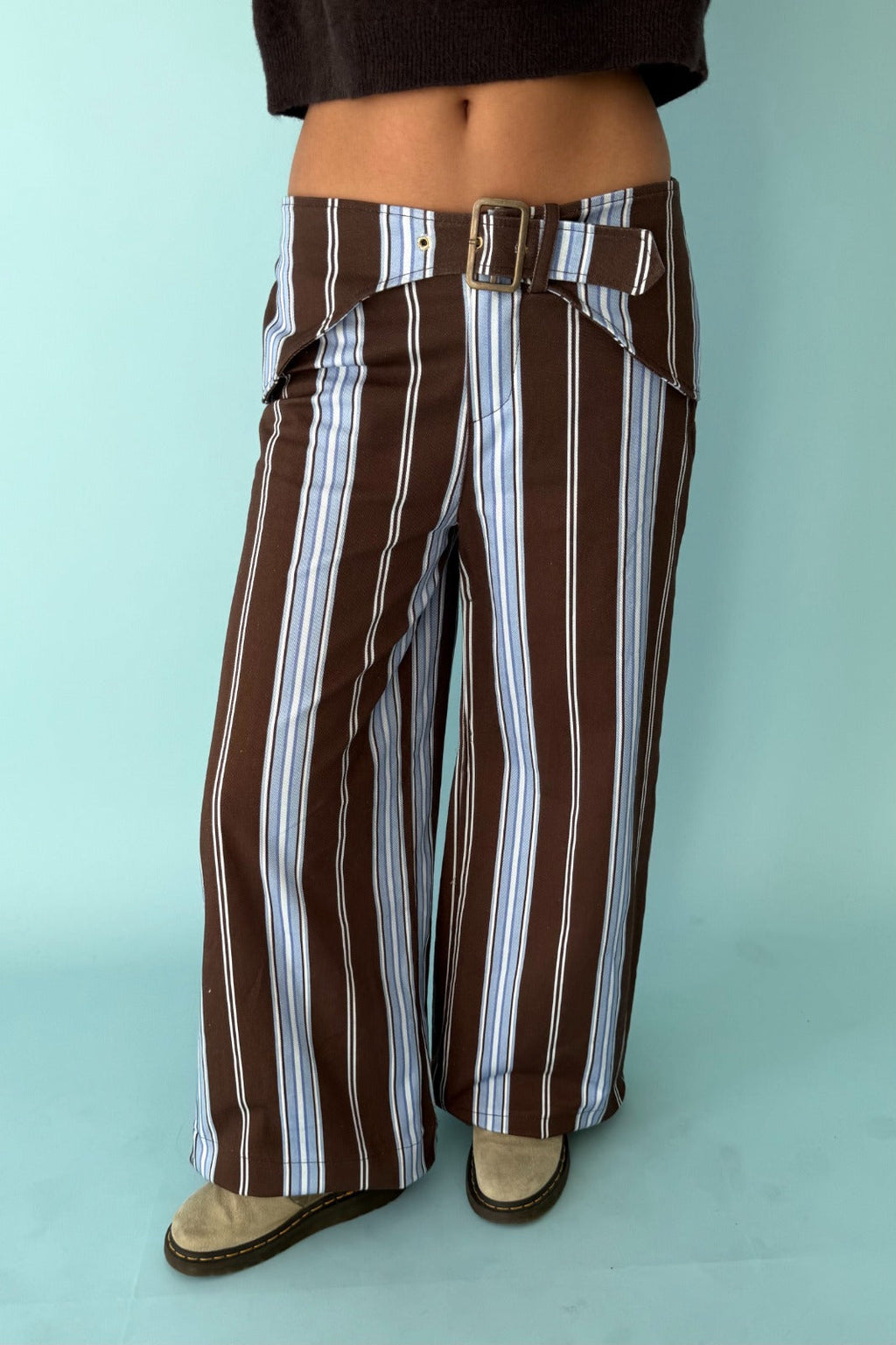 Jean Tere Azul Y Brown