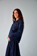 Noa Denim Polo Shirt