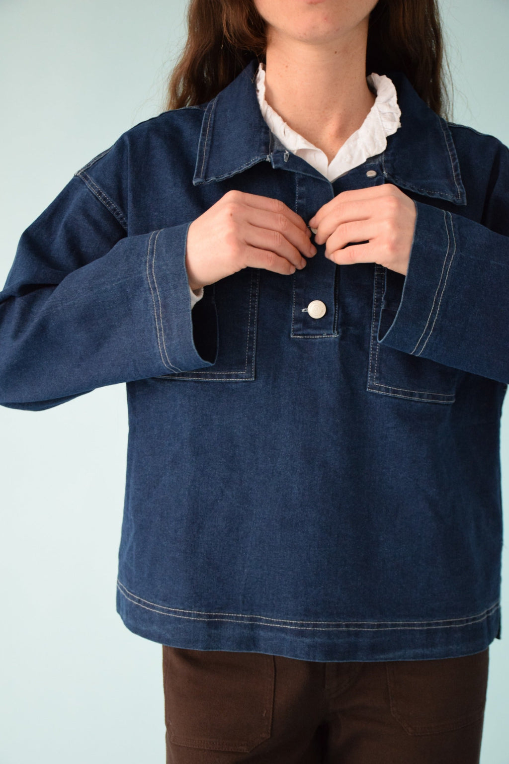 Noa Denim Polo Shirt