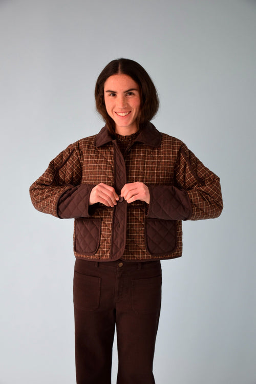 Mili Cuadros Jacket Brown