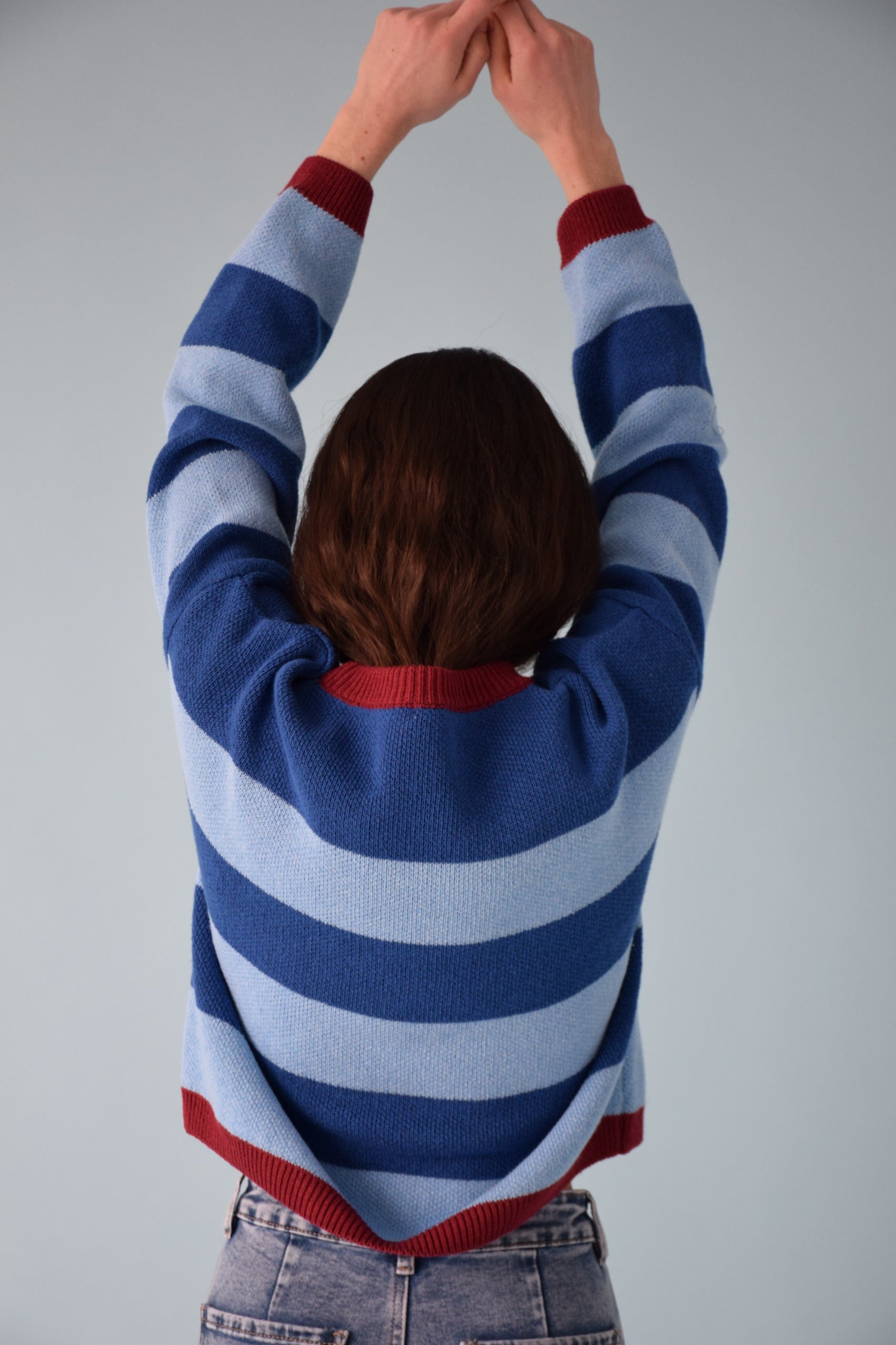 Alexia Rayas Sweater Blue