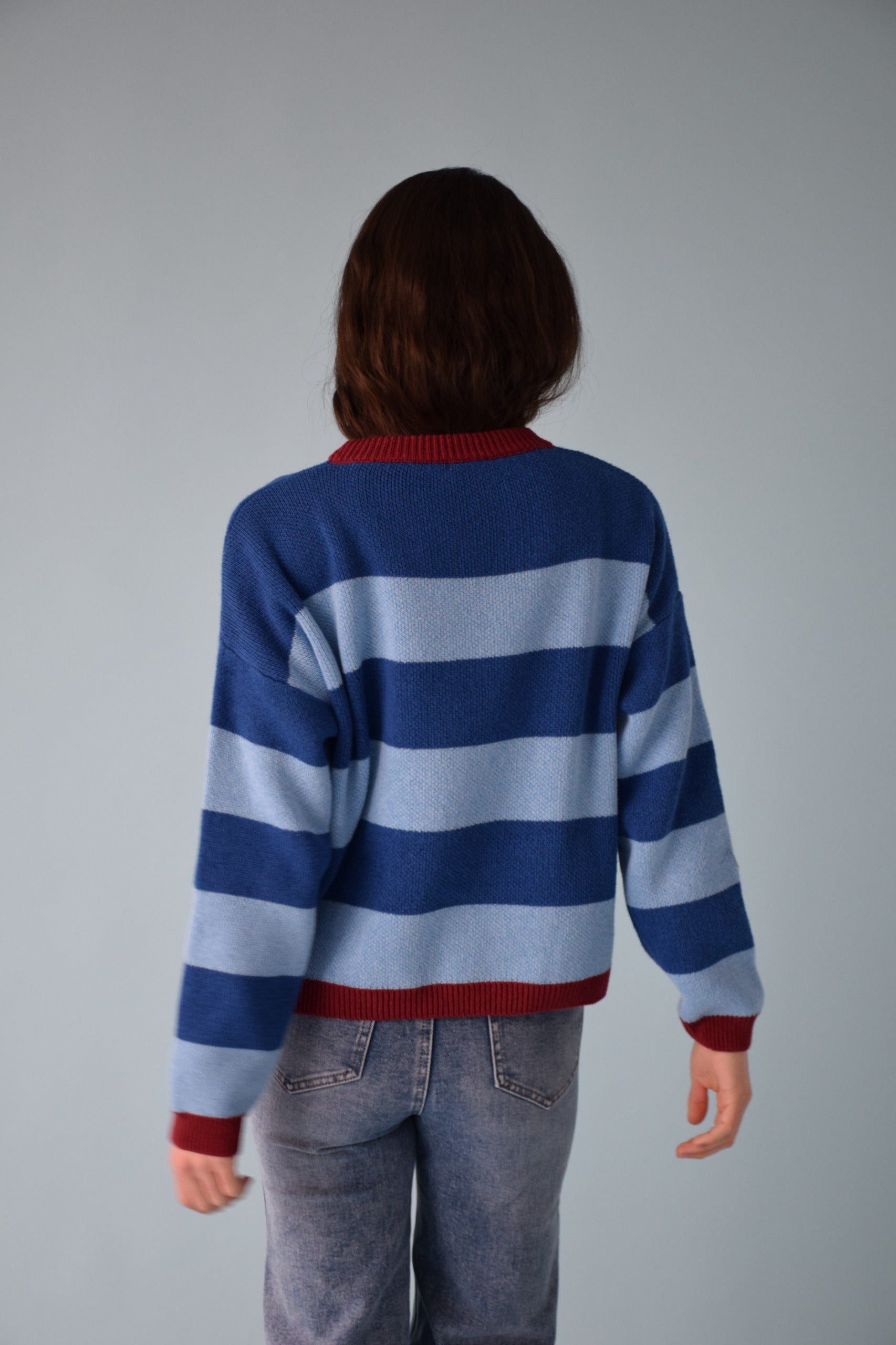 Alexia Rayas Sweater Blue