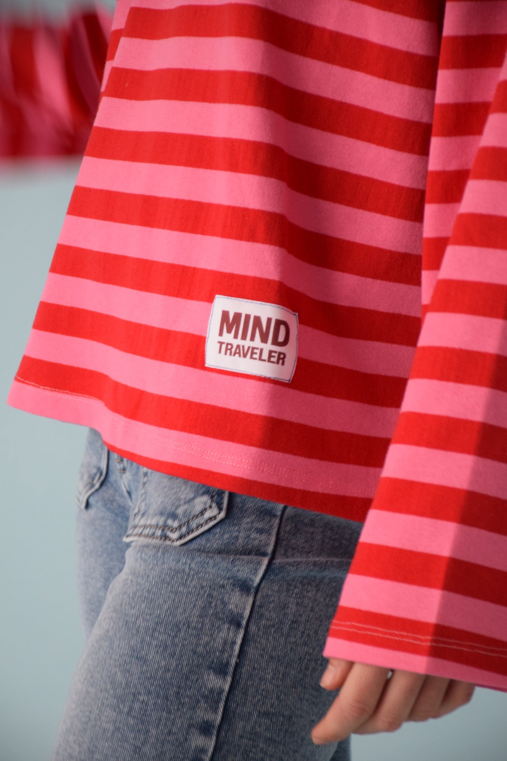 Núria Pink and Red T-Shirt