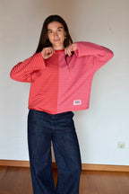 Mariona Red and Pink T-Shirt
