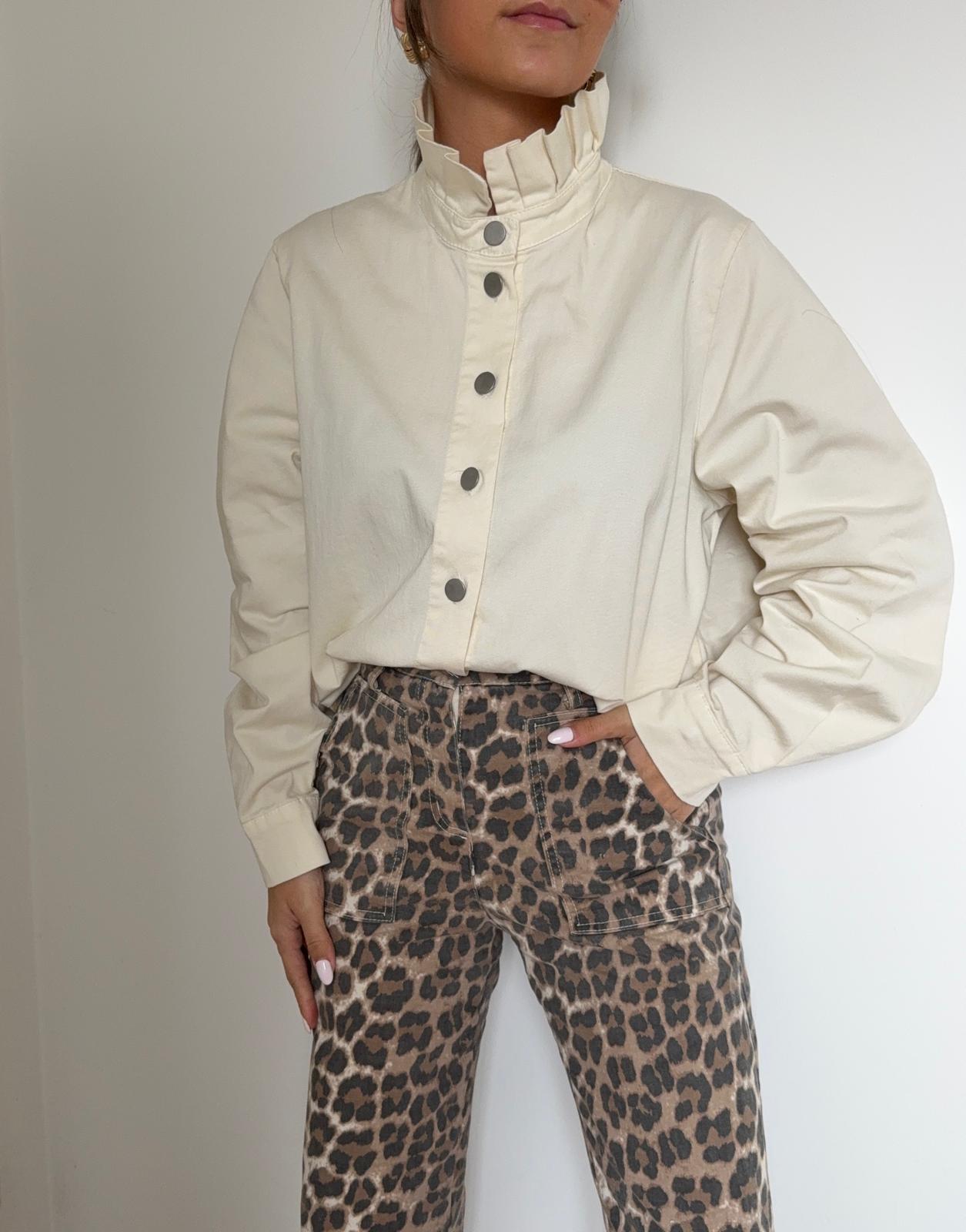Malo Ecru Overshirt