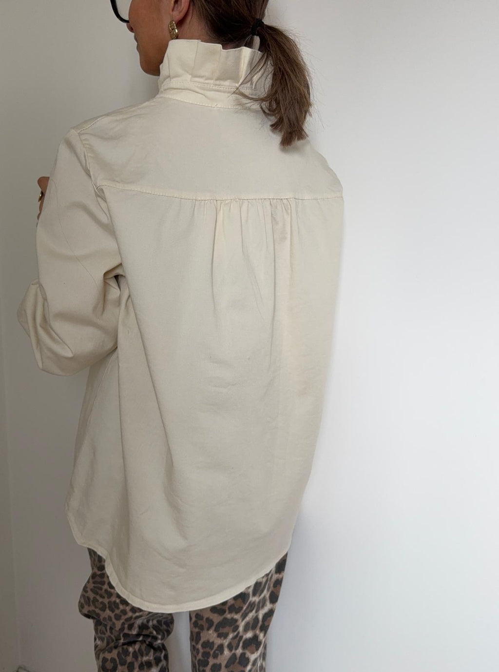 Malo Ecru Overshirt