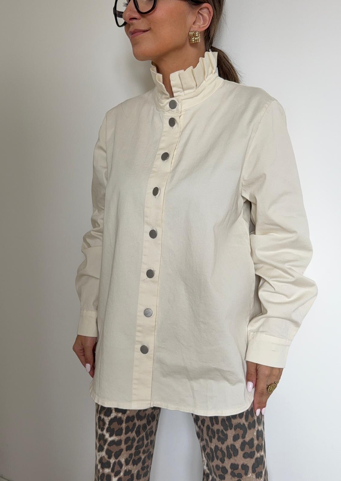 Malo Ecru Overshirt