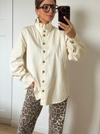 Malo Ecru Overshirt