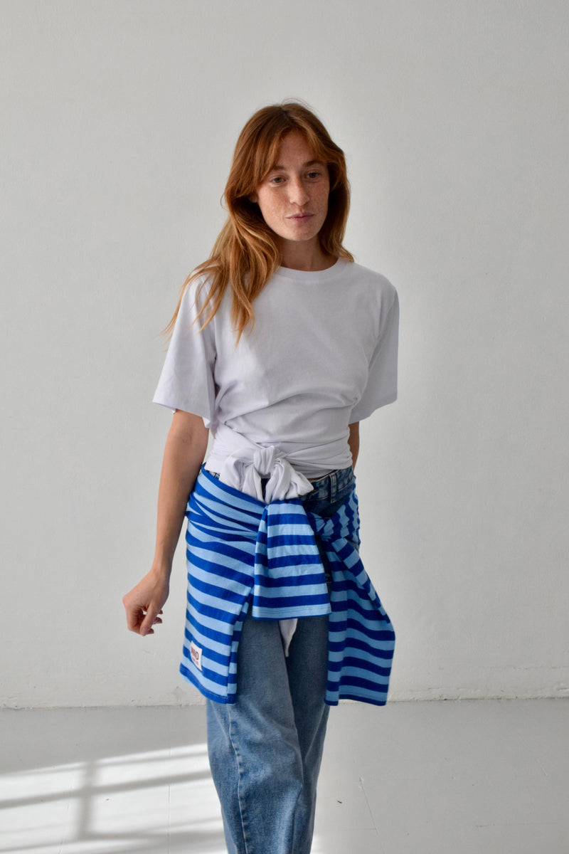 T-Shirt Núria Bleu y Jaune