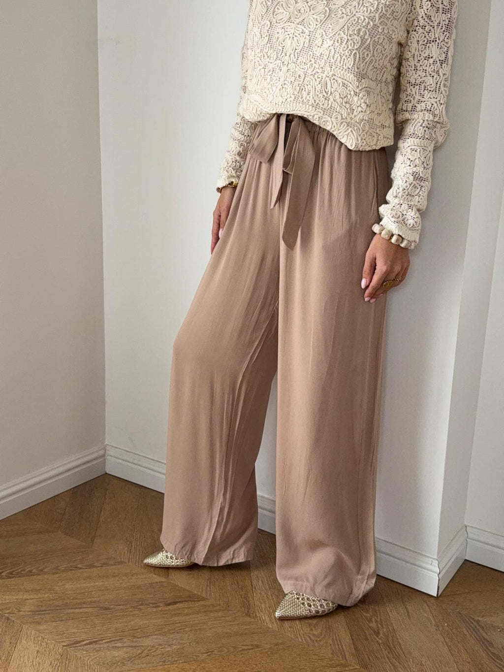 Pantalon Côme Beige