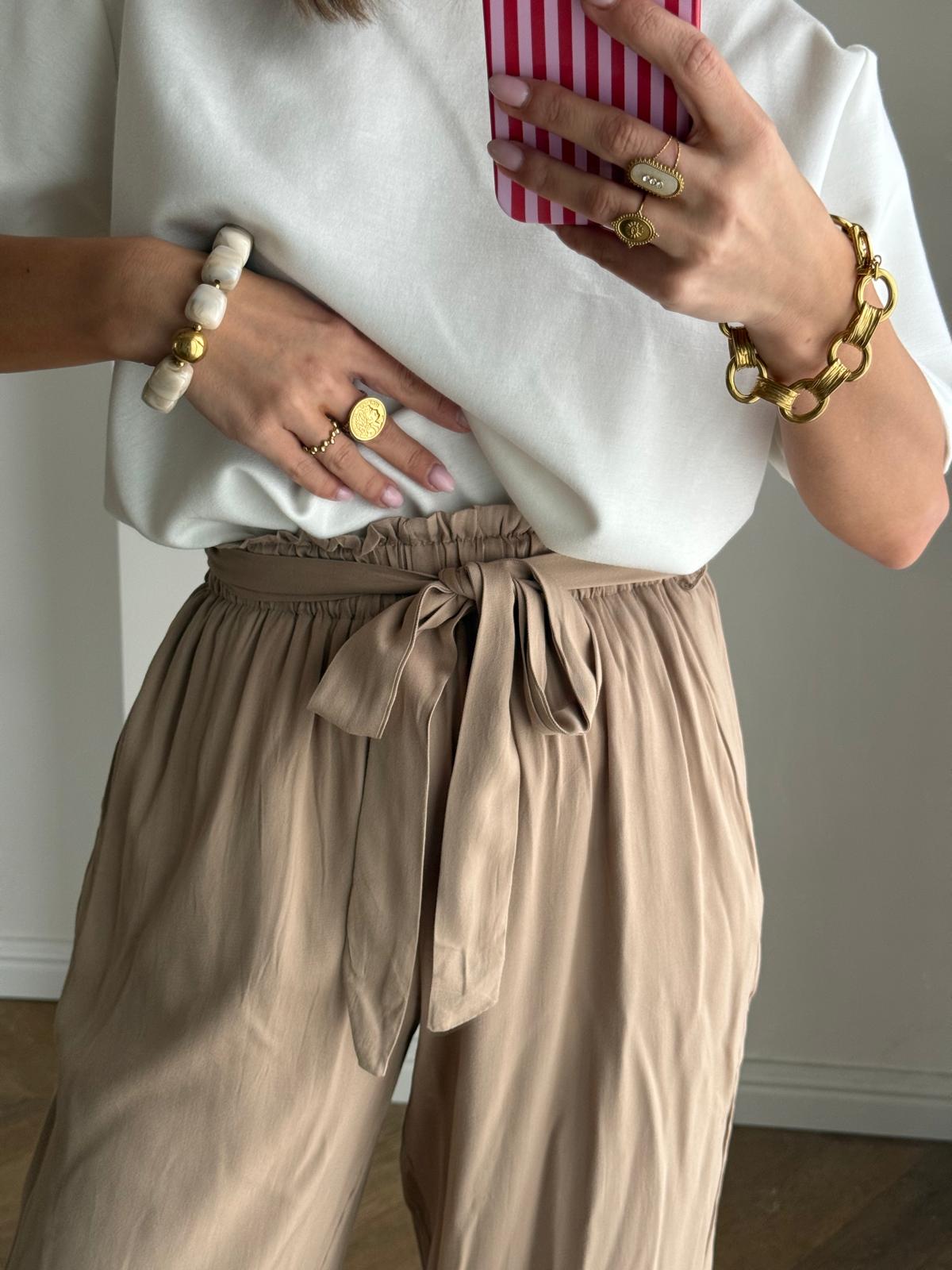 Pantalon Côme Beige
