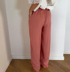 Pantalon Côme Terracotta