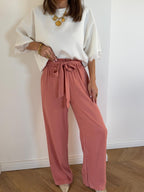 Pantalon Côme Terracotta
