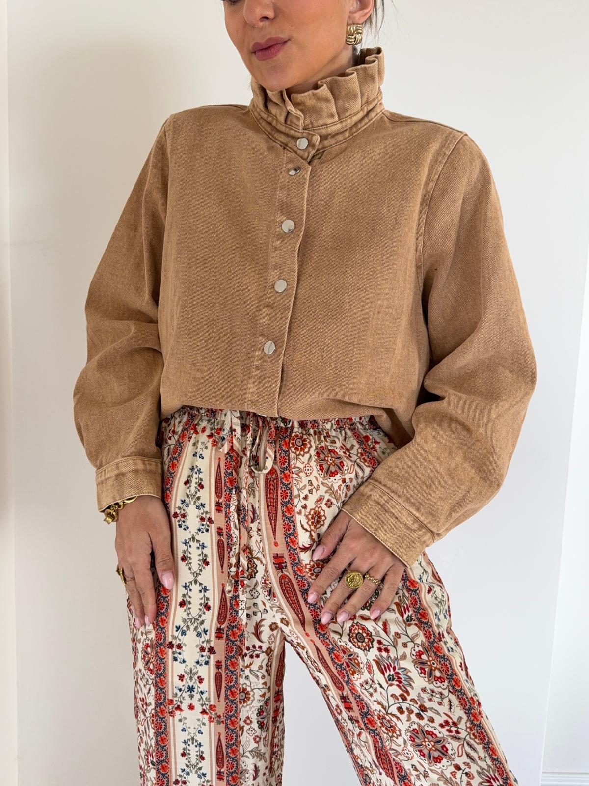 Surchemise Ariane Camel
