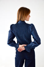 Chía Lazo Denim Blouse