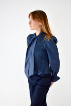 Chía Lazo Denim Blouse
