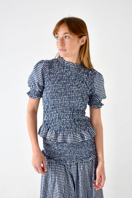 Top Lea Cuadros Vichy Marine