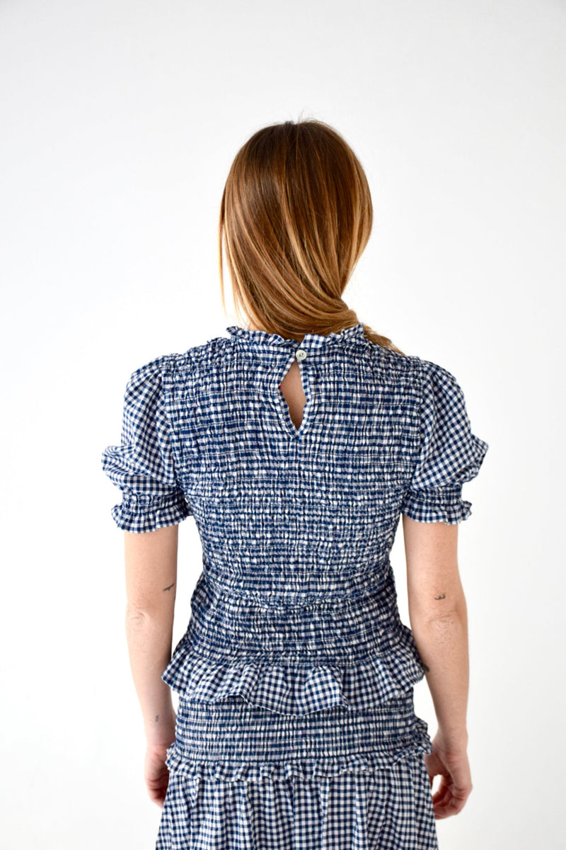 Top Lea Cuadros Vichy Marine