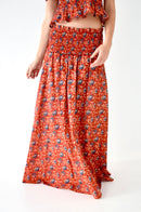 Bruna Lirio Skirt Red