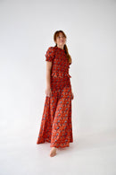 Bruna Lirio Skirt Red