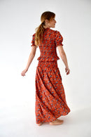 Bruna Lirio Skirt Red