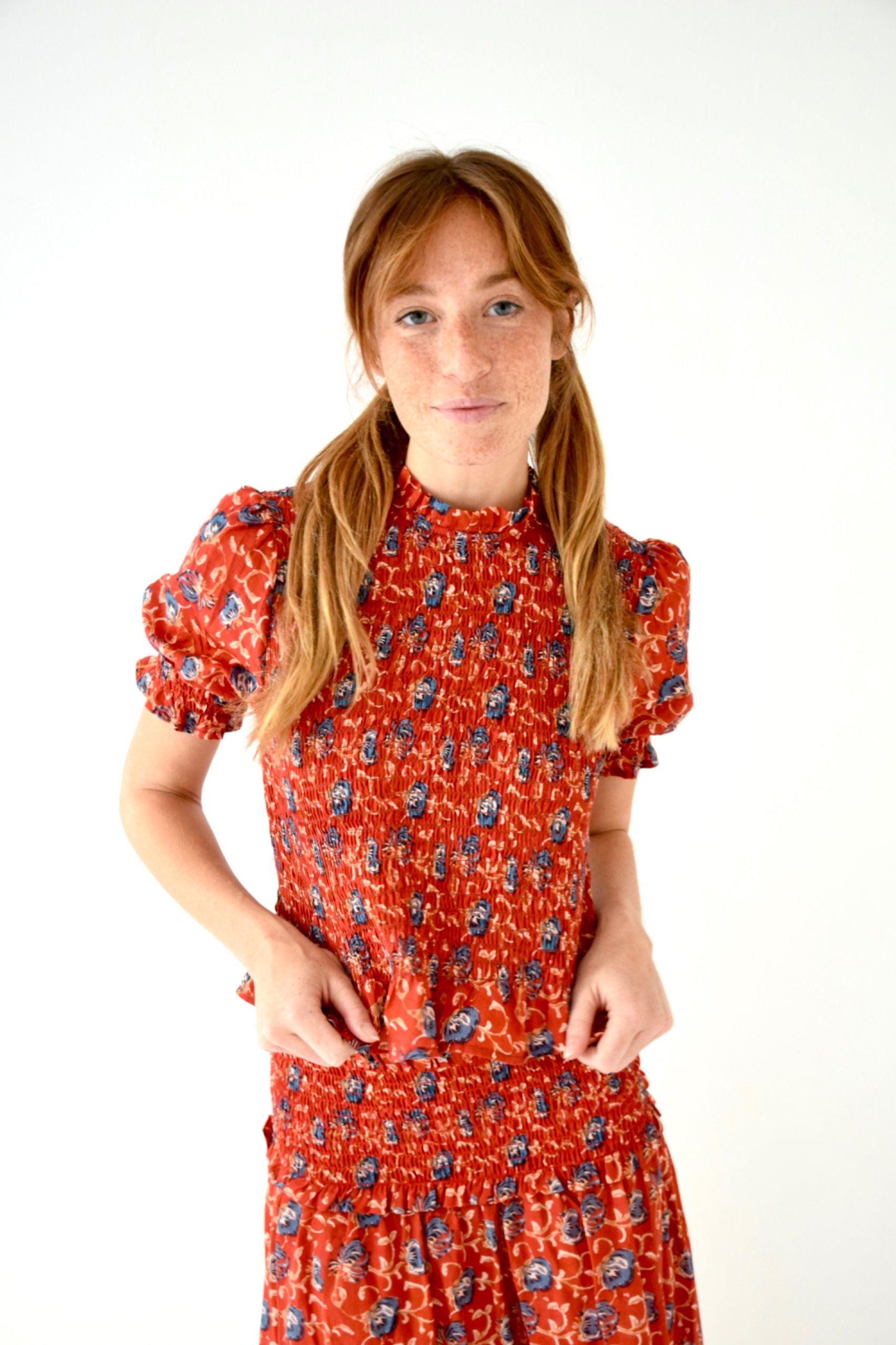 Top Bruna Lirio Red