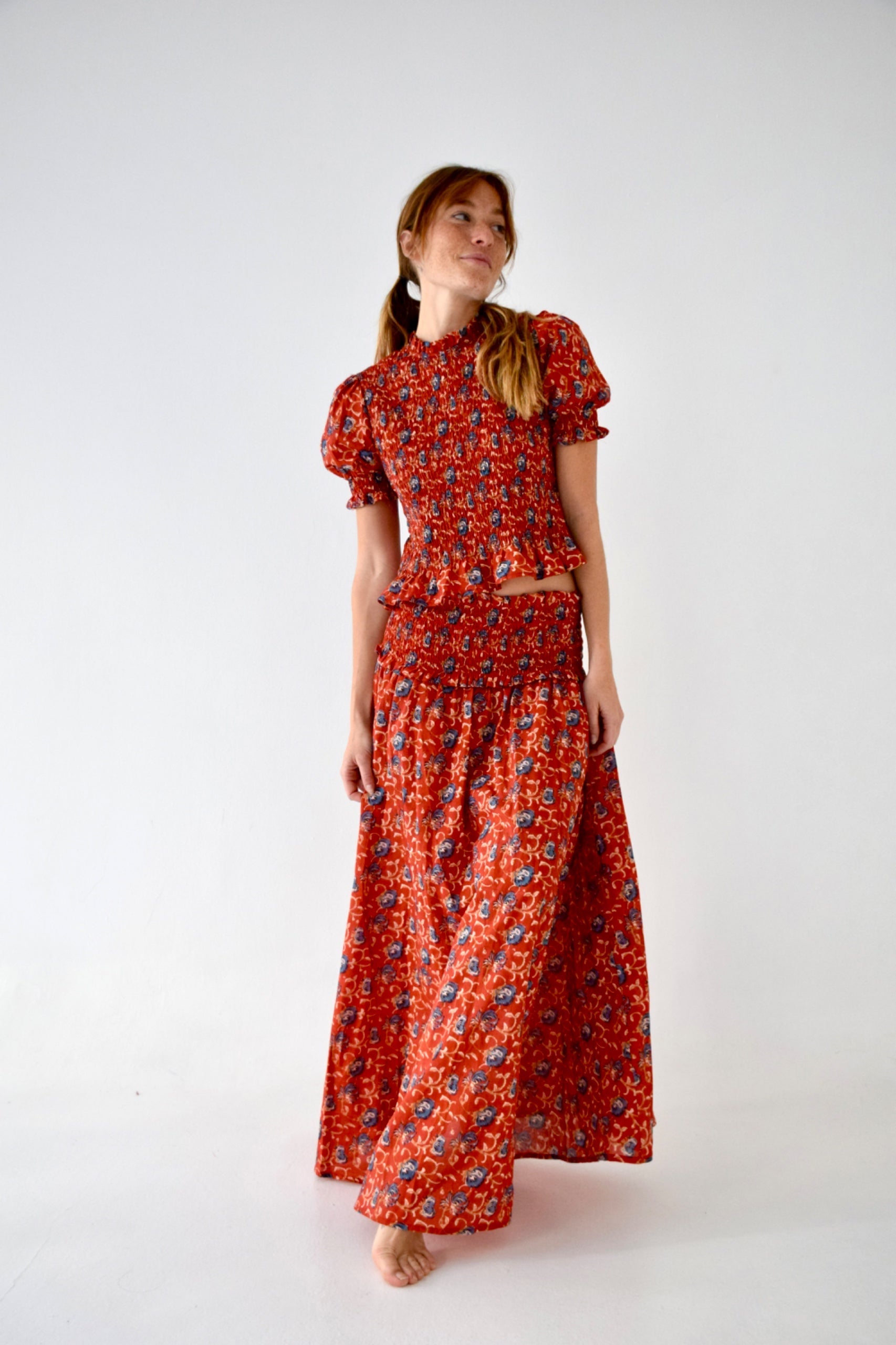 Top Bruna Lirio Red
