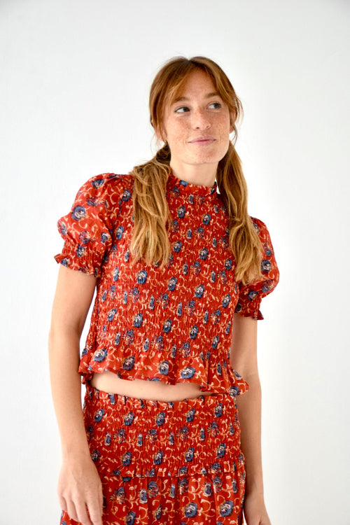 Top Bruna Lirio Rouge