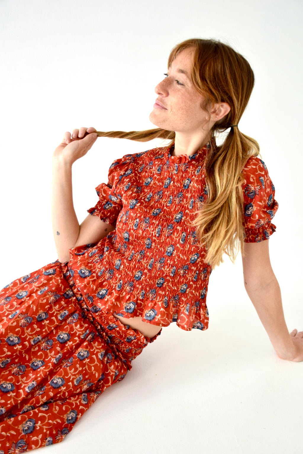 Top Bruna Lirio Red