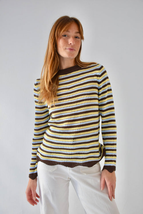 Violeta Brown Sweater