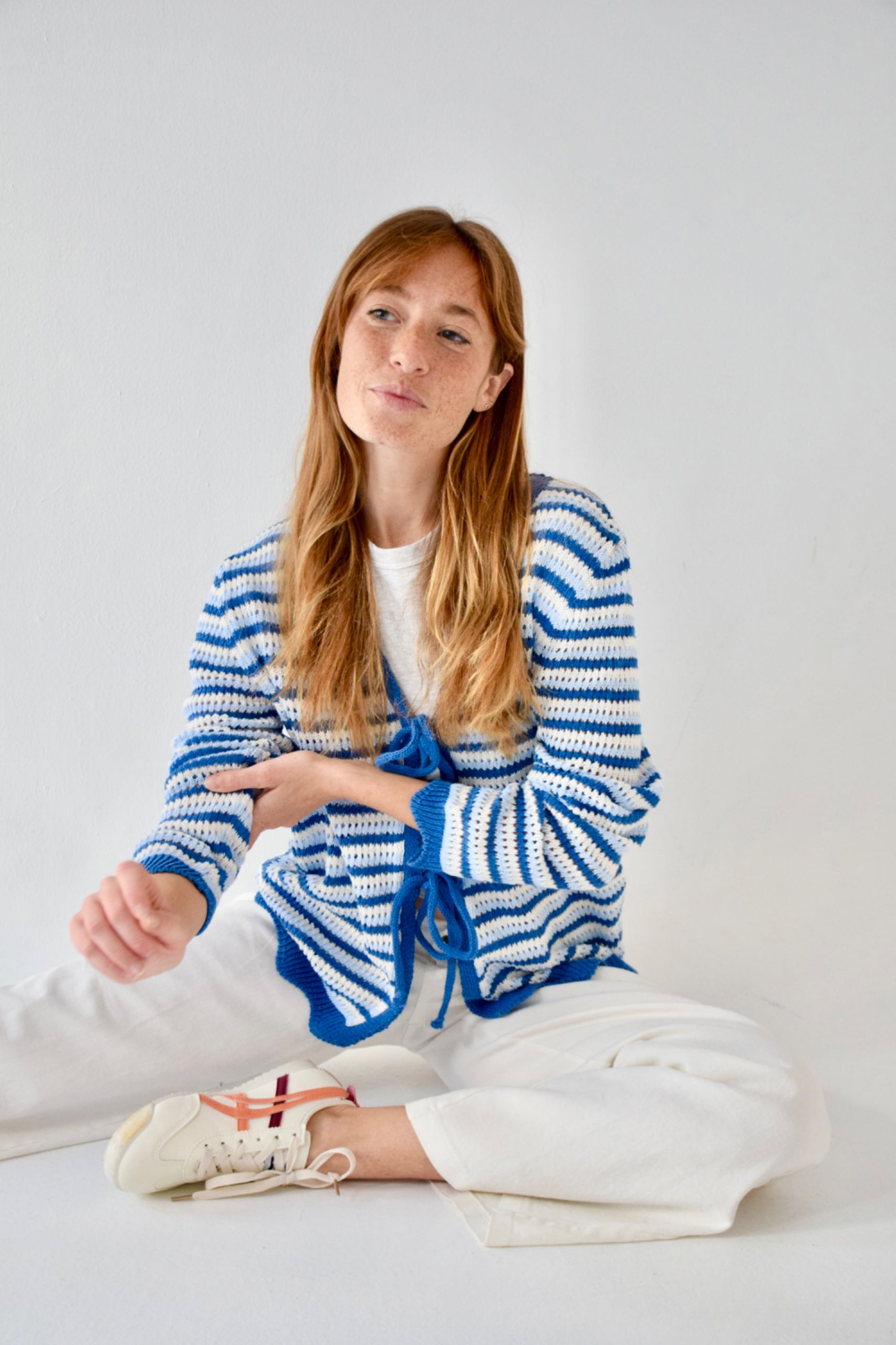 Carmina Blue Cardigan