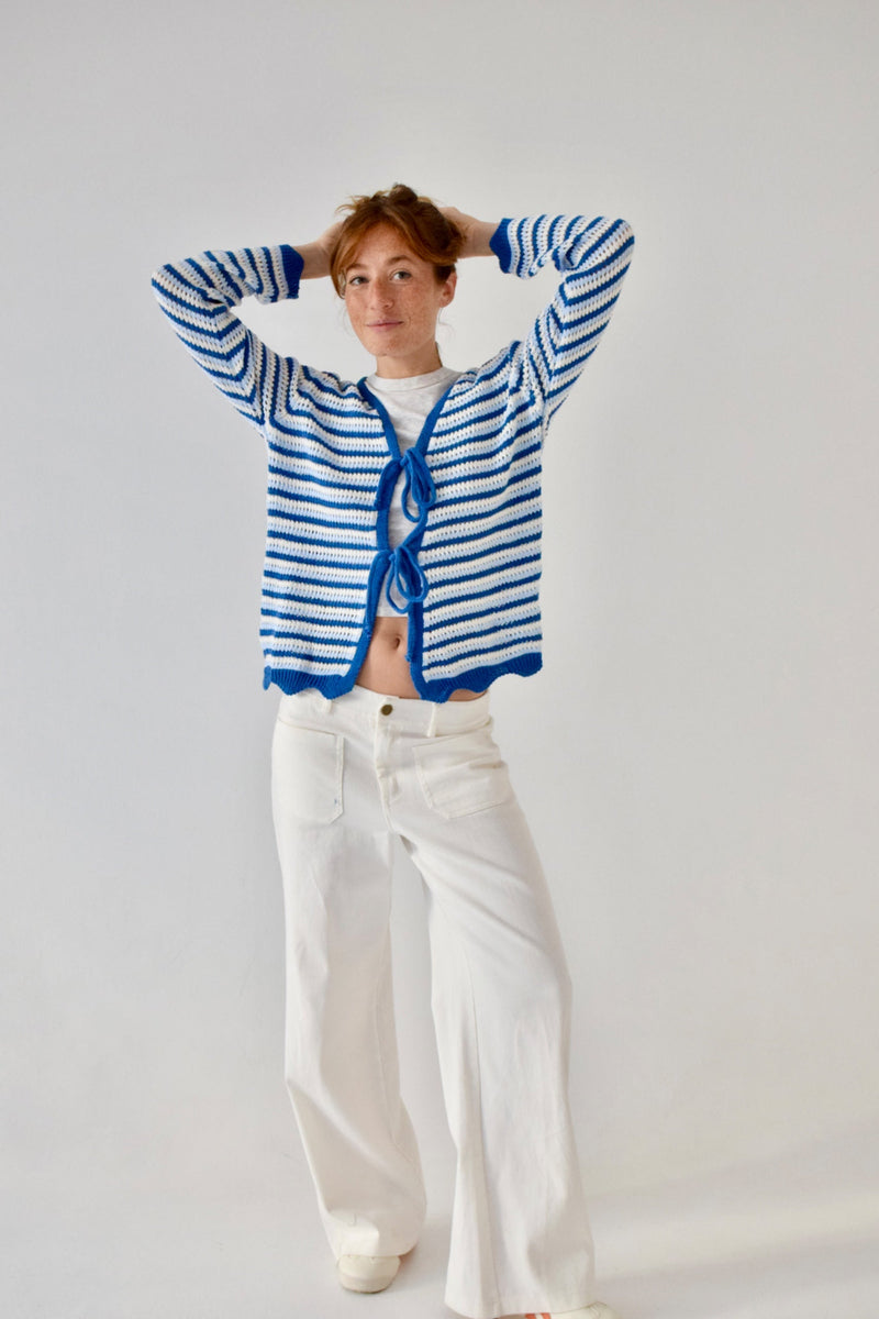 Cardigan Carmina Bleu