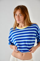 T-Shirt Nunu Bleu Clair y Bleu