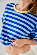 T-Shirt Nunu Bleu Clair y Bleu