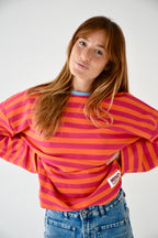 Núria Fuchsia and Orange T-Shirt
